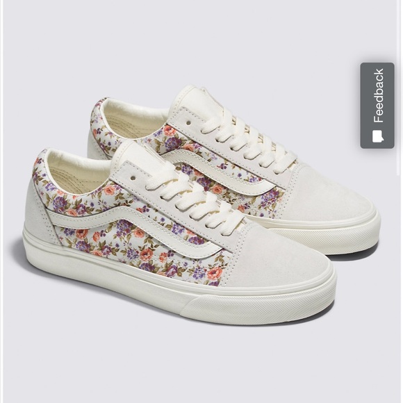 Vans OLD SKOOL VINTAGE FLORAL SHOE - Picture 3 of 5